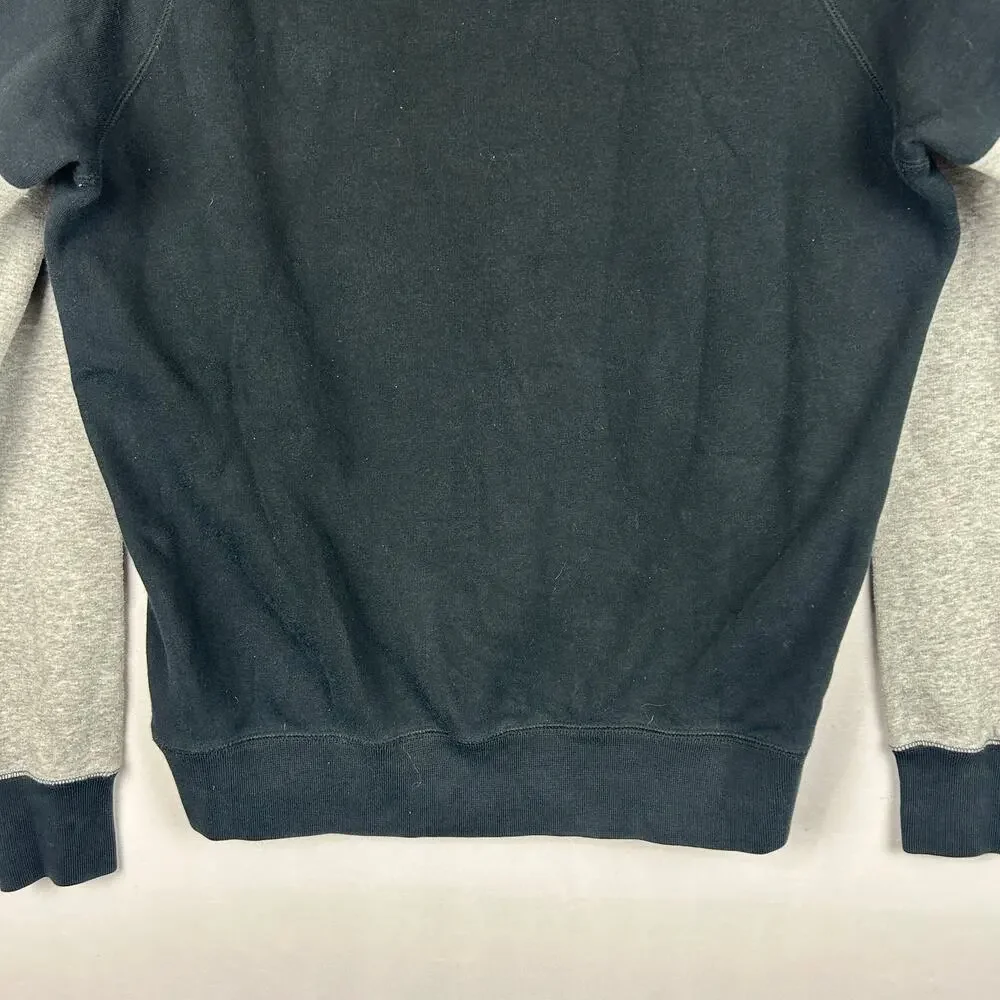 Jordan Varsity Graphic Crew Neck Sweatshirt Black/Grey 724503-010 Men's Size M